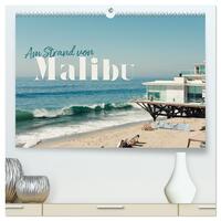 Am Strand von Malibu (hochwertiger Premium Wandkalender 2025 DIN A2 quer), Kunstdruck in Hochglanz