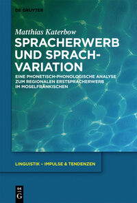 Spracherwerb und Sprachvariation