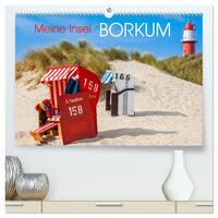 Meine Insel Borkum (hochwertiger Premium Wandkalender 2025 DIN A2 quer), Kunstdruck in Hochglanz