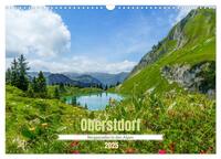 Oberstdorf - Bergparadies in den Alpen (Wandkalender 2025 DIN A3 quer), CALVENDO Monatskalender