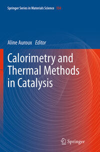 Calorimetry and Thermal Methods in Catalysis