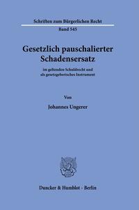 Gesetzlich pauschalierter Schadensersatz.