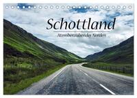 Schottland, Atemberaubender Norden (Tischkalender 2025 DIN A5 quer), CALVENDO Monatskalender