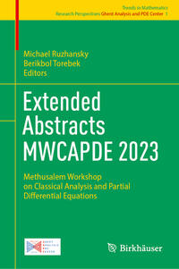 Extended Abstracts MWCAPDE 2023