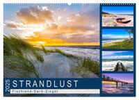 STRANDLUST: Fischland-Darß-Zingst (Wandkalender 2025 DIN A2 quer), CALVENDO Monatskalender