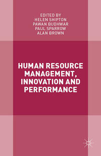 Human Resource Management, Innovation and Performance