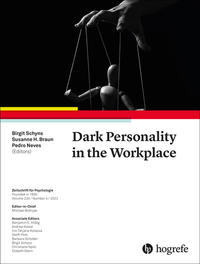 Dark Personality in the Workplace