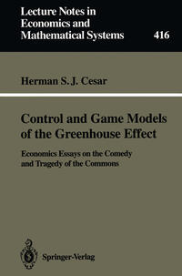 Control and Game Models of the Greenhouse Effect