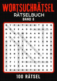 Wortsuchrätsel Rätselbuch - Band 8