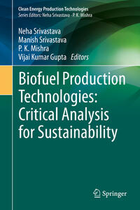 Biofuel Production Technologies: Critical Analysis for Sustainability