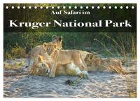 Auf Safari im Kruger National Park (Tischkalender 2025 DIN A5 quer), CALVENDO Monatskalender