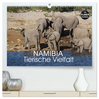 Namibia - Tierische Vielfalt (Planer) (hochwertiger Premium Wandkalender 2025 DIN A2 quer), Kunstdruck in Hochglanz