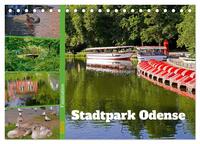 Faszination Stadtpark Odense (Tischkalender 2025 DIN A5 quer), CALVENDO Monatskalender