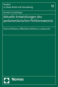 Aktuelle Entwicklungen des parlamentarischen Petitionswesens