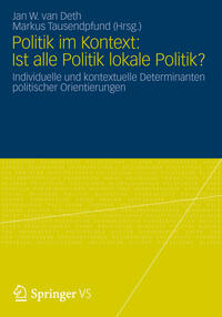 Politik im Kontext: Ist alle Politik lokale Politik?