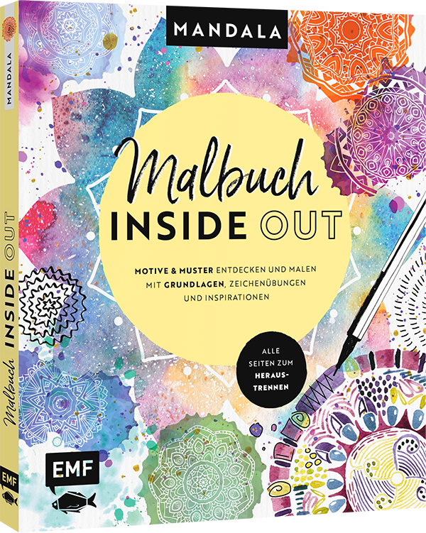 Malbuch Inside Out: Watercolor Mandala