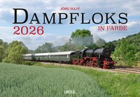 Dampfloks in Farbe Kalender 2026