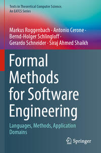 Formal Methods for Software Engineering