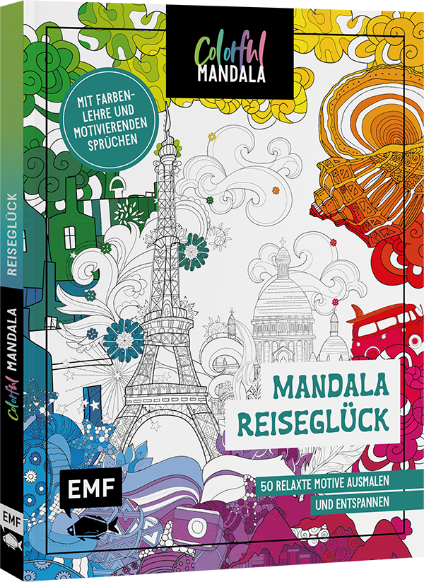 Colorful Mandala – Mandala – Reiseglück