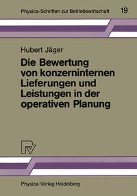 Die Bewertung von konzerninternen Lieferungen und Leistungen in der operativen Planung