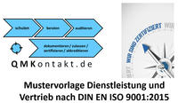 Musterhandbuch Dienstleistung und Vertrieb nach DIN EN ISO 9001:2015