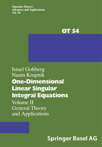 One-Dimensional Linear Singular Integral Equations