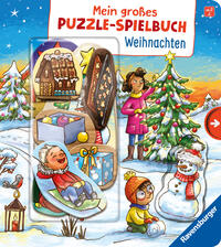 Mein großes Puzzle-Spielbuch: Weihnachten