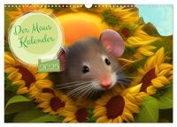 Der Maus Kalender (Wandkalender 2025 DIN A3 quer), CALVENDO Monatskalender