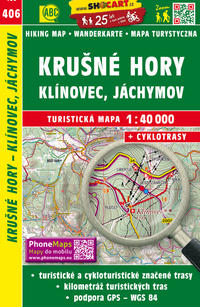 Krušné hory - Klínovec, Jáchymov / Erzgebirge - Keilberg, Joachimsdorf (Wander - Radkarte 1:40.000)