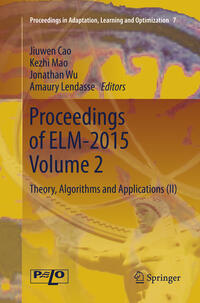 Proceedings of ELM-2015 Volume 2