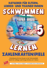 Schwimmen lernen 5: Zahlenkartenspiele, unlaminiert