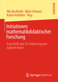 Initiationen mathematikdidaktischer Forschung