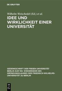 Idee und Wirklichkeit einer Universita¨t