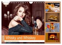 Whisky und Whiskey 2025. Sinnliche Impressionen (Wandkalender 2025 DIN A4 quer), CALVENDO Monatskalender