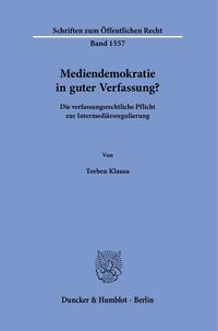 Mediendemokratie in guter Verfassung?