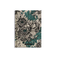 matabooks - Jana Notizbuch A5 "Chrysanthemum" (blanko, farbig)