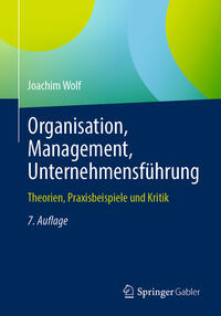 Organisation, Management, Unternehmensführung