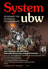 Boris Sawinkow: ›Das fahle Pferd‹ – unbewußte Motive eines russischen Terroristen