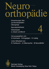 Erkrankungen des zervikookzipitalen Übergangs. Spondylolisthesis. Wirbelsäule in Arbeit und Beruf