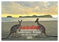 Australien - Norden Cairns-Brisbane (Tischkalender 2025 DIN A5 quer), CALVENDO Monatskalender