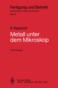 Metall unter dem Mikroskop