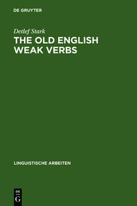 The old English weak verbs