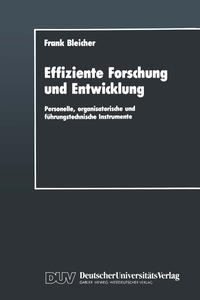 Effiziente Forschung und Entwicklung