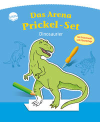 Das Arena Prickel-Set. Dinosaurier