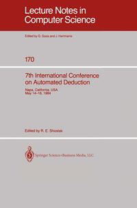 7th International Conference on Automated Deduction