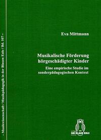 Musikalische Förderung hörgeschädigter Kinder