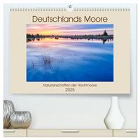 Deutschlands Moore (hochwertiger Premium Wandkalender 2025 DIN A2 quer), Kunstdruck in Hochglanz