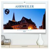 Ahrweiler - Mittelalterflair an der Ahr (hochwertiger Premium Wandkalender 2025 DIN A2 quer), Kunstdruck in Hochglanz