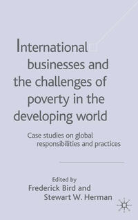 International Businesses and the Challenges of Poverty in the Developing World