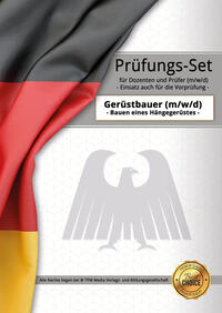 Gerüstbauer (m/w/d) Lernfeld 9 - Bauen Hängegerüst - Prüfungs-Set